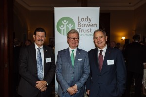 His Excellency the Honourable Paul de Jersey AC, Governor of Queensland, Mr Darryl Seccombe OAM and Mr Peter Carne, Public Trustee of Queensland